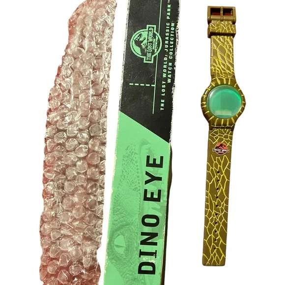 Dino Eye Burger King Jurassic Park Watch 1997 Jurassic Park: The